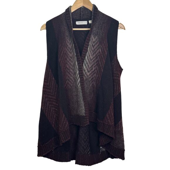 Anthropologie Sleeping On Snow Women’s Mabli Open Cardigan Vest Wool Aztec XS - Picture 2 of 10